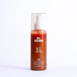 Goldy Bloom – Huile Sèche Pailletée SPF 30