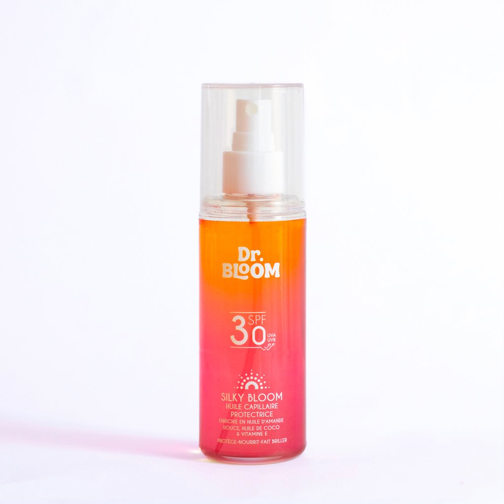 silky-bloom Silky Bloom – Huile Capillaire Protectrice SPF 30